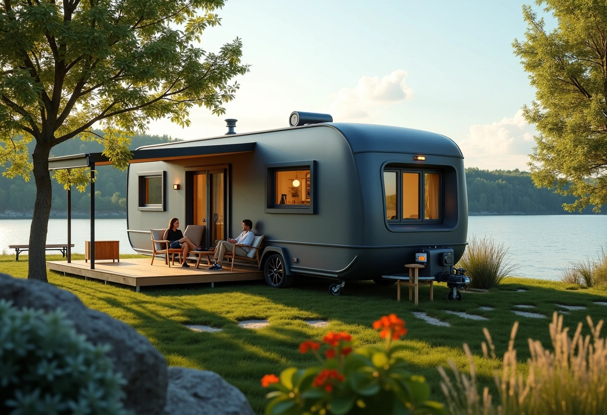 mobil-home camping