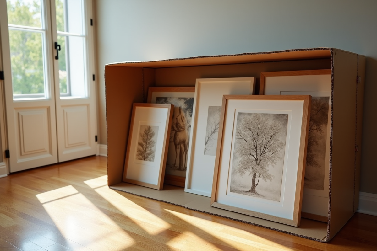emballage tableaux