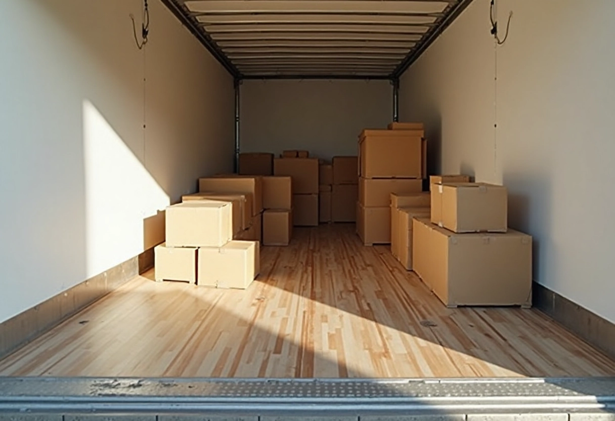 camion déménagement